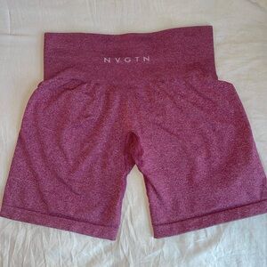 Maroon Pro Seamless Shorts S